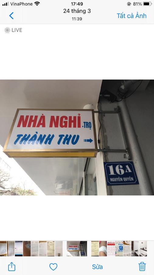 Nhà Nghỉ Thành Thu Hanoï Extérieur photo