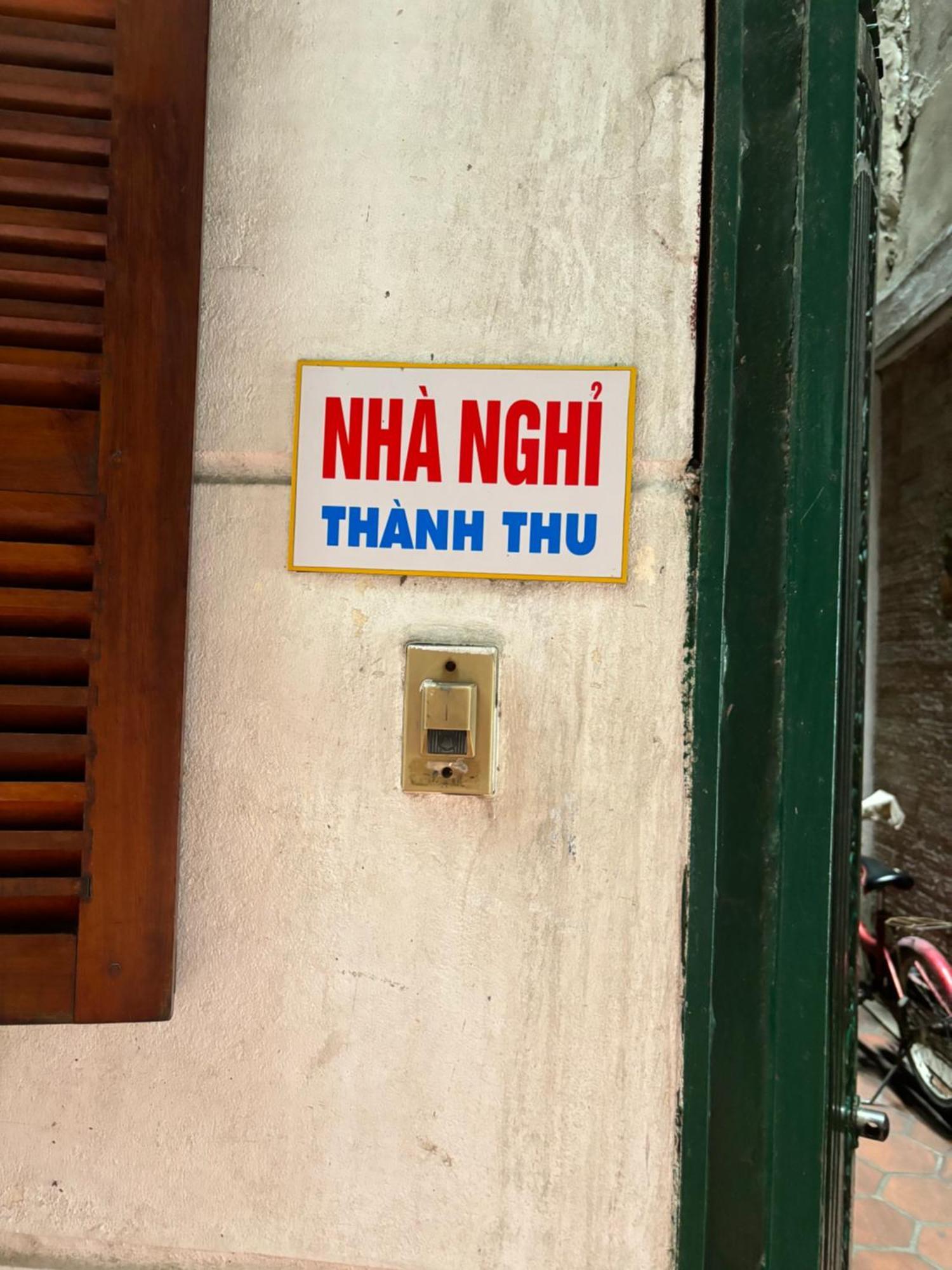 Nhà Nghỉ Thành Thu Hanoï Extérieur photo